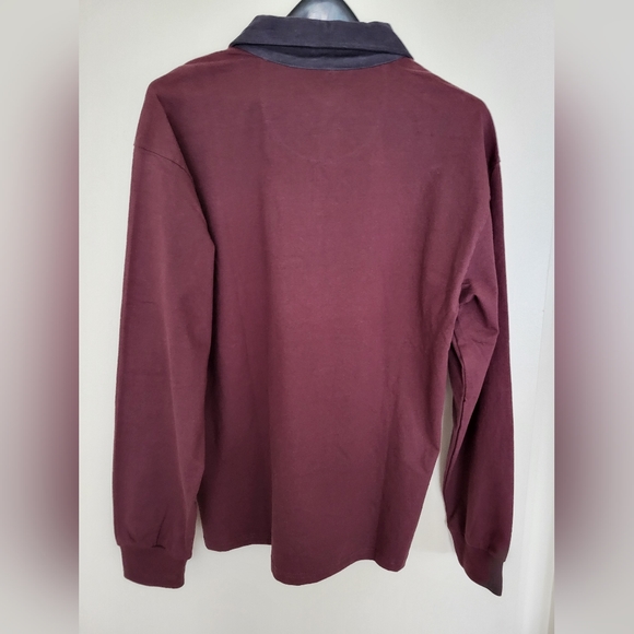 Men's Long Sleeve Polo Shirt-Medium - Picture 3 of 10